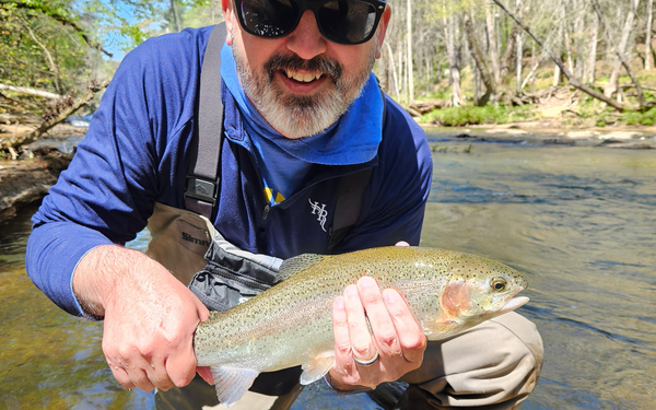 Paul with fish