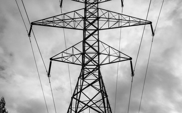 An image of a transmission line